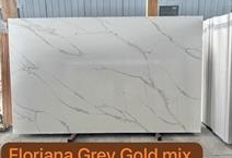 *MANTA* 3cm Floreana Grey/Gold Mix